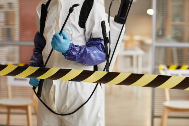 Professional Biohazard technician working in Pinehurst, ID